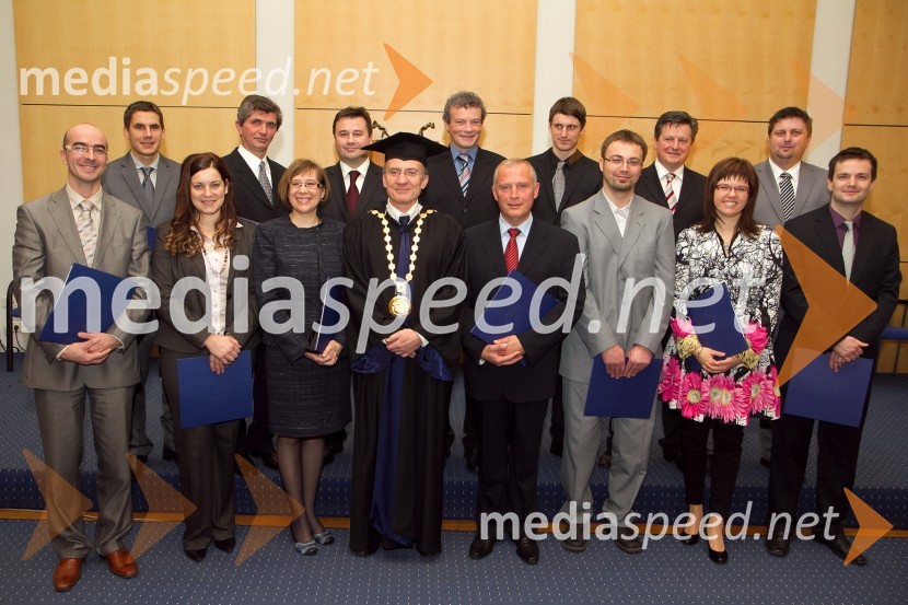 Promocija doktorjev znanosti Univerze v Mariboru, december 2011
