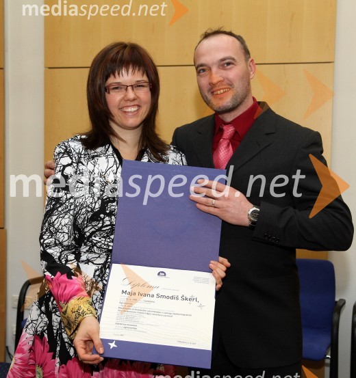 Dr. Maja Ivana Smodiš Škerl, Fakulteta za kmetijstvo in biosistemske vede Univerze v Mariboru in ...Promocija doktorjev znanosti Univerze v Mariboru, december 2011