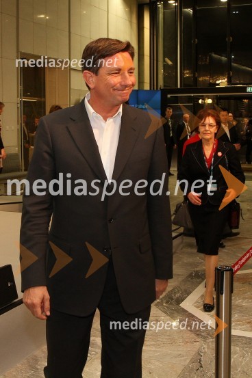 	Borut Pahor, SDVolitve 2011 - medijsko središče v Cankarjevem domu