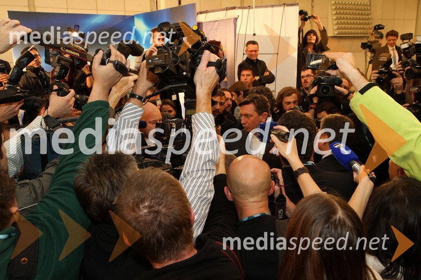 Volitve 2011 - medijsko središče v Cankarjevem domu