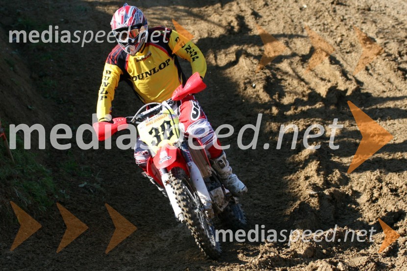 Miha Špindler (AMD Sitar Dunlop)MOTOKROS, 7. dirka za DP, Slovenske Konjice