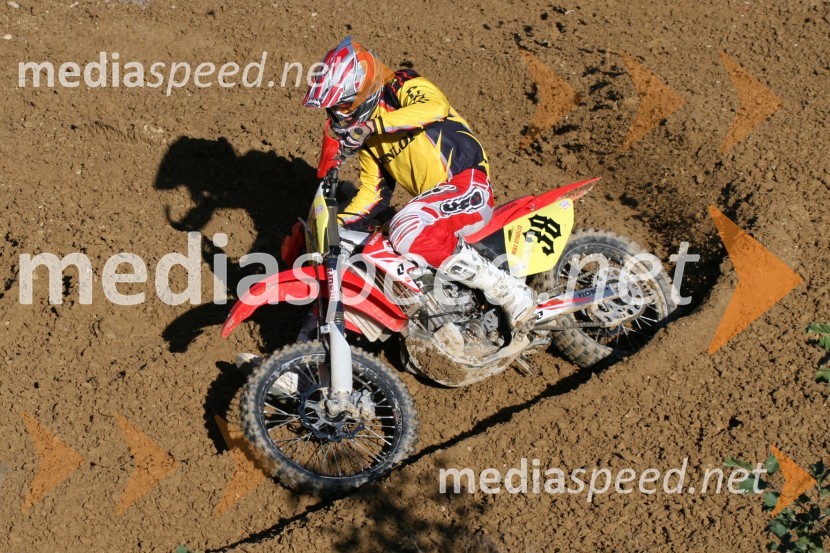 Miha Špindler (AMD Sitar Dunlop)MOTOKROS, 7. dirka za DP, Slovenske Konjice