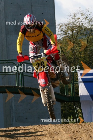 Miha Špindler (AMD Sitar Dunlop)MOTOKROS, 7. dirka za DP, Slovenske Konjice