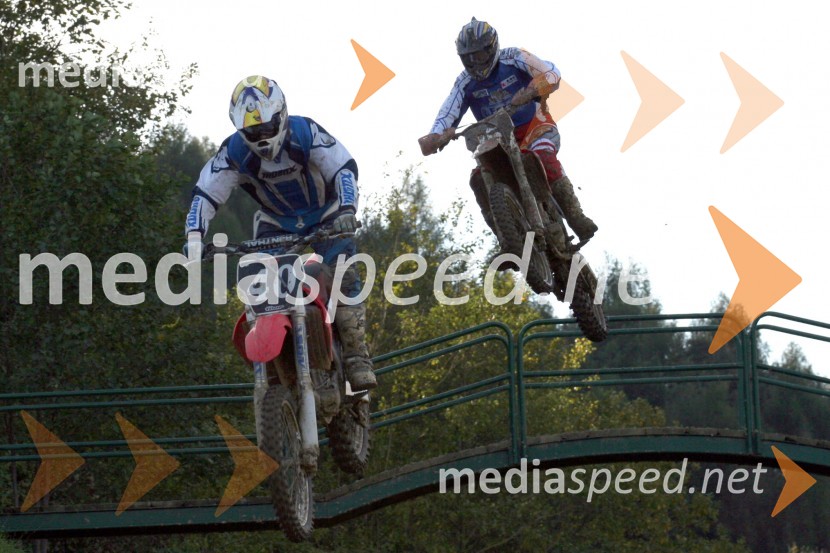 Rok Bekanovič (Rolum RT) in Aleksander Žafran (AMD Feroda)MOTOKROS, 7. dirka za DP, Slovenske Konjice