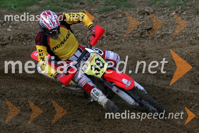 Miha Špindler (AMD Sitar Dunlop)MOTOKROS, 7. dirka za DP, Slovenske Konjice