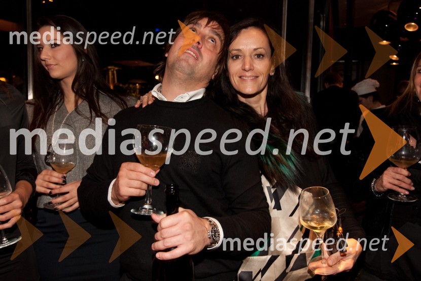 Saša Nemanič in mag. Mateja GaberOtvoritev prenovljene gostilne AS