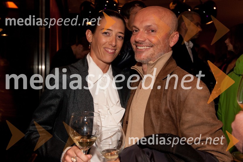 dr. Nataša Slak Valek in soprog Danilo ValekOtvoritev prenovljene gostilne AS