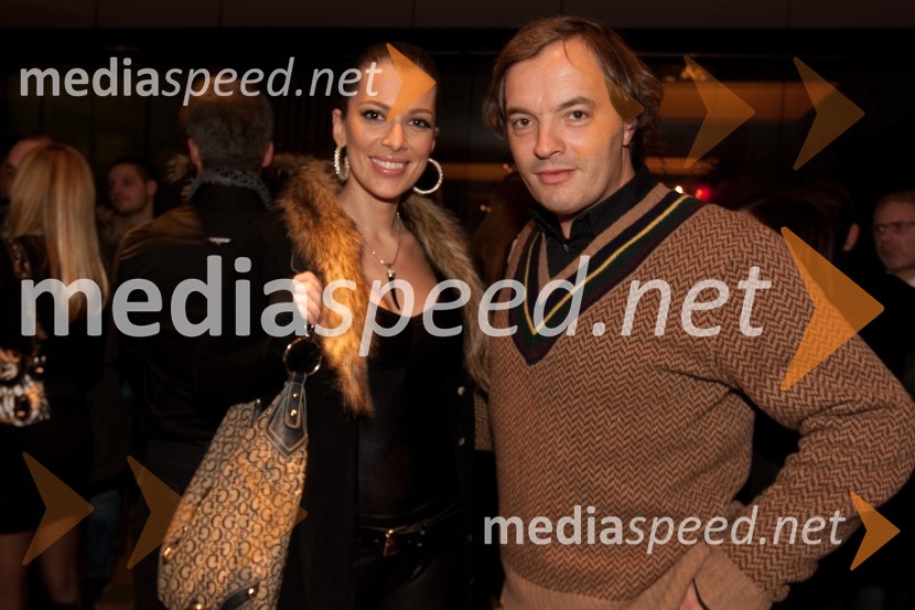 Iris Mulej, Miss Slovenije 2006 in Jure ZorčičOtvoritev prenovljene gostilne AS