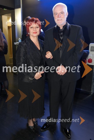 Marko Gorjanc, namestnik ravnatelja SNG Opera in balet Ljubljana in njegova soproga Radomila GorjancZlitje stoletij, slovesnost ob odprtju prenovljene stavbe SNG Opera in balet Ljubljana