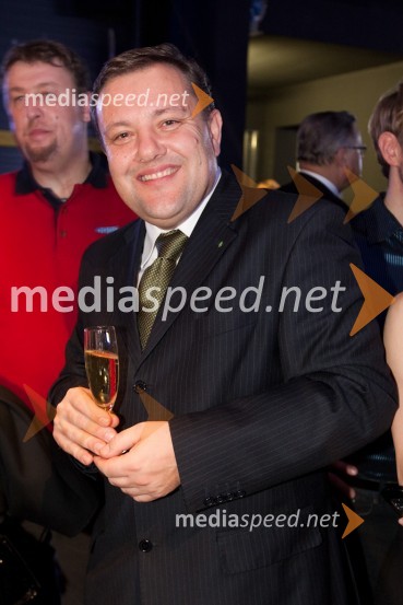 Božo Emeršič, predsednik uprave Grawe Zavarovalnica d.d.Zlitje stoletij, slovesnost ob odprtju prenovljene stavbe SNG Opera in balet Ljubljana