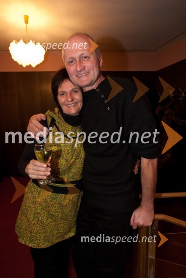 Irena Matko Lukan, urednica revije Ciciban in Luka BlažLimonada Slovenica, premiera v Prešernovem gledališču Kranj