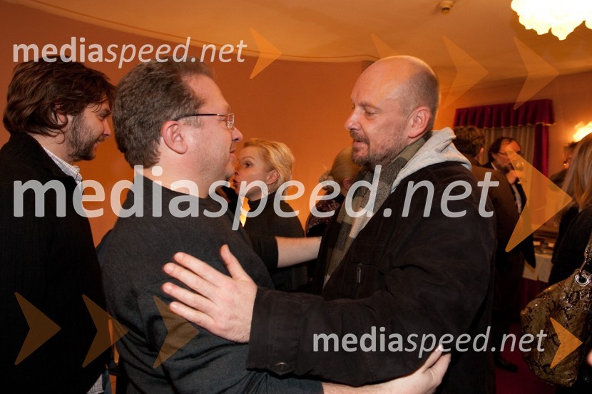 Jaša Jamnik, igralec, režiser in Peter Musevski, igralecLimonada Slovenica, premiera v Prešernovem gledališču Kranj