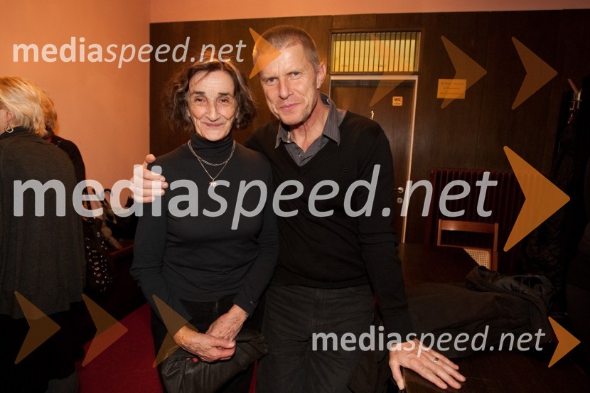 Ivanka Mežan, igrala in Borut Veselko, igralecLimonada Slovenica, premiera v Prešernovem gledališču Kranj