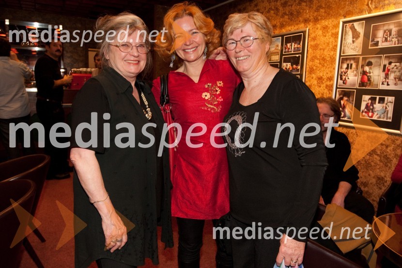 	Jelka Reichman, ilustratorka, Vesna Jevnikar, igralka in mama MagdaLimonada Slovenica, premiera v Prešernovem gledališču Kranj