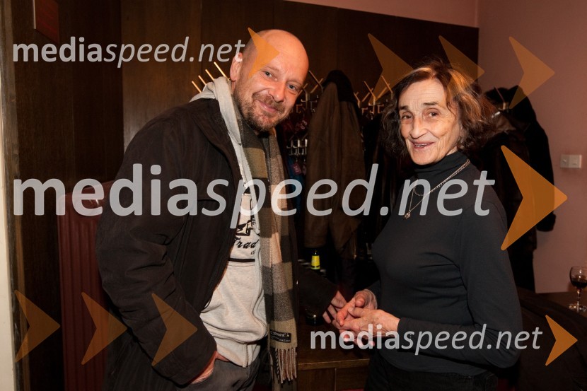 Peter Musevski, igralec in Ivanka Mežan, igralkaLimonada Slovenica, premiera v Prešernovem gledališču Kranj