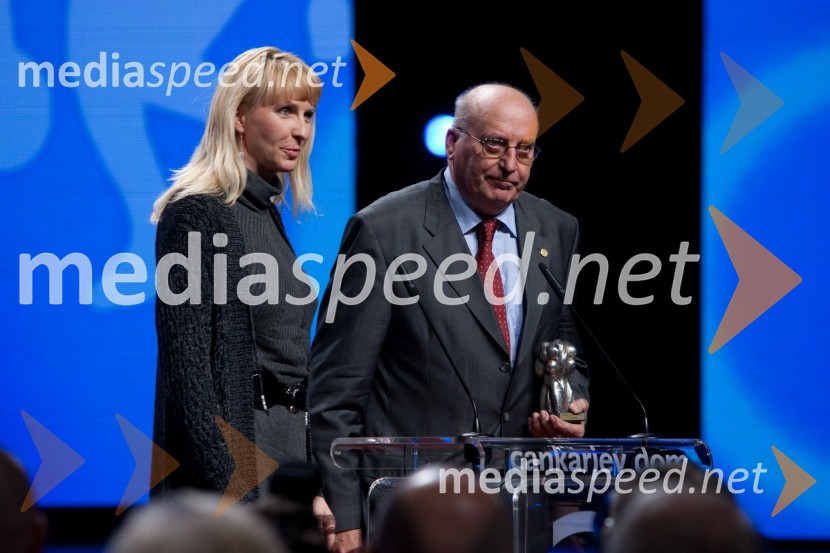 Britta Bilač, nekdanja atletinja in Ivo Daneu, nekdanji košarkašŠportnik leta 2011