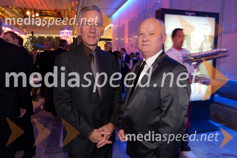 Drago Šulek, predsednik Plesne zveze Slovenije in Zoran Kljun, Plesna zveza SlovenijeŠportnik leta 2011