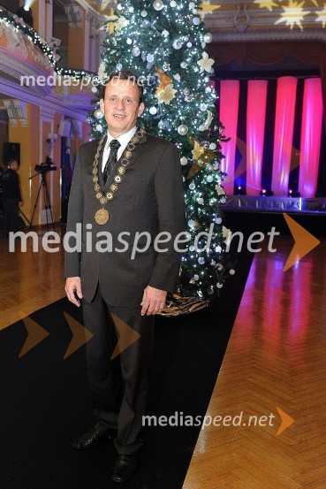 Bojan Šrot, župan Mestne občine CeljeTradicionalni novoletni sprejem celjskega župana