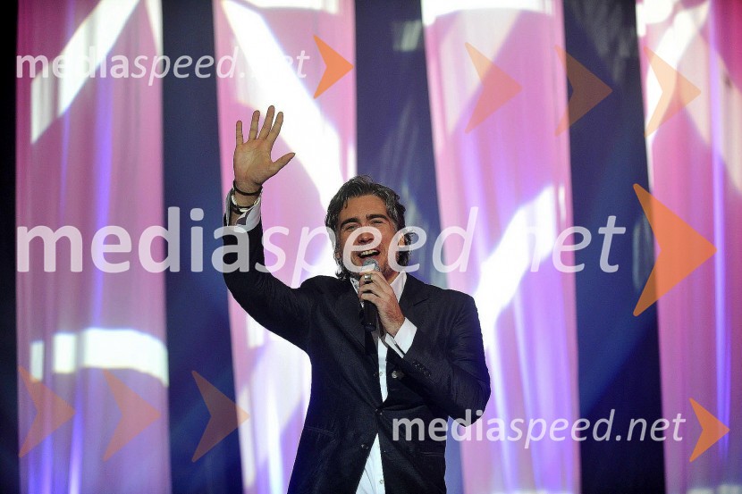 Jan Plestenjak, pevecTradicionalni novoletni sprejem celjskega župana