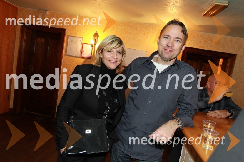 Irena Hvalec in Simon Hvalec, izvršilni direktor uprave Nove KBMTradicionalni božični koncert Bajaga i Instruktori