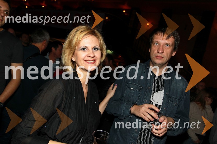 Mag. Norma Bale, direktorica Kultprotur in dr. Iztok Palčič, Fakulteta za strojništvo UMTradicionalni božični koncert Bajaga i Instruktori