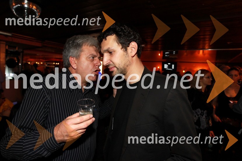 Andrej Verlič, nekdanji podžupan Mestne občine Maribor in Stojan SkalickyTradicionalni božični koncert Bajaga i Instruktori