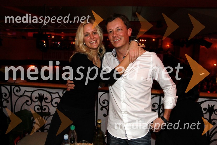 Anja Kolšek, nova vodja kabineta župana MOM in Evgen Likl, izvršilni direktor sektorja marketing na Zavarovalnici Maribor d.d.Tradicionalni božični koncert Bajaga i Instruktori