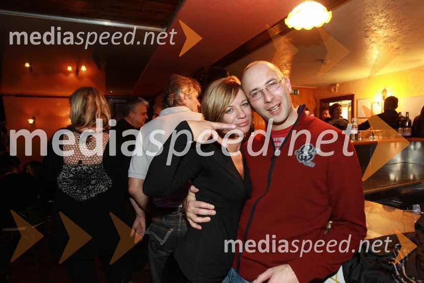 Marjana Žefran in Peter TavčerTradicionalni božični koncert Bajaga i Instruktori