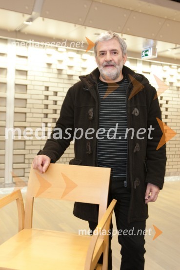 Marjan Žitnik, oblikovalecOtvoritev razstave Društva oblikovalcev Slovenije - Oblike