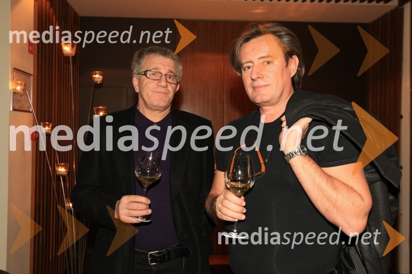 Boris Črnič - Boco, predstavnik za odnose z javnostmi Narodni dom Maribor in  Vladimir Rukavina Gogo, direktor Narodnega doma MariboMediaspeed 10 let, zabava ob obletnici