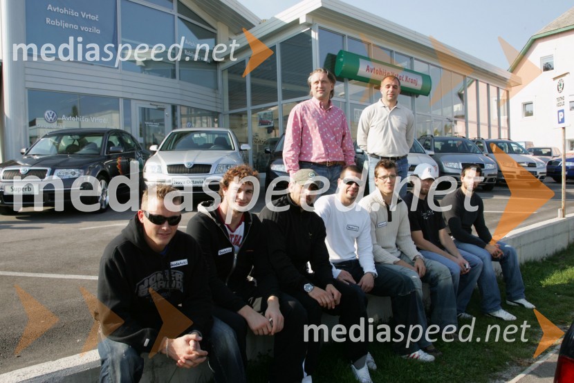 Hokejisti Acroni JesenicePredaja avtomobilov Škoda hokejistom Acroni Jesenice