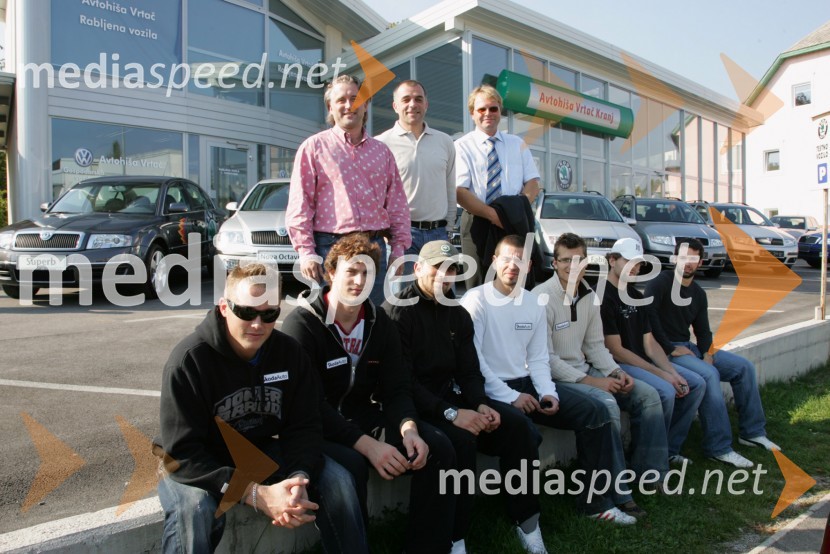 Hokejisti Acroni JesenicePredaja avtomobilov Škoda hokejistom Acroni Jesenice