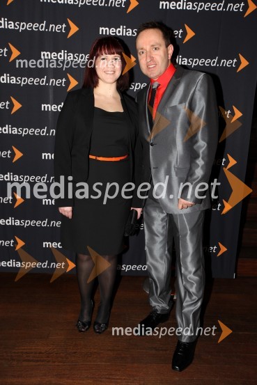 Katja Boh in Borut Cvetko, MediaspeedMediaspeed 10 let, zabava ob obletnici