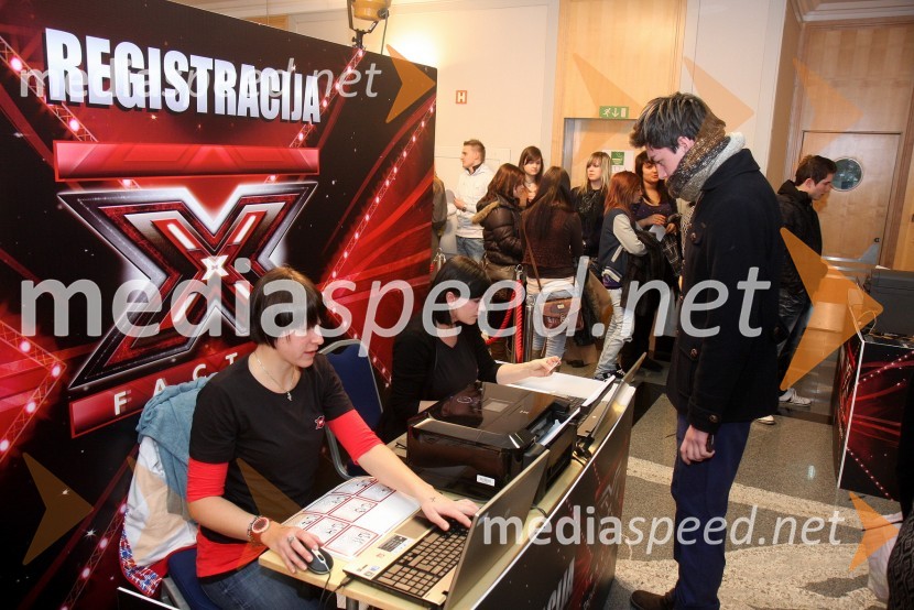 Udeleženec avdicijeX Factor, predizbor v Mariboru