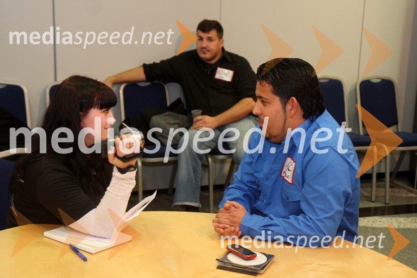 Novinarka POP TV in udeleženec avdicijeX Factor, predizbor v Mariboru