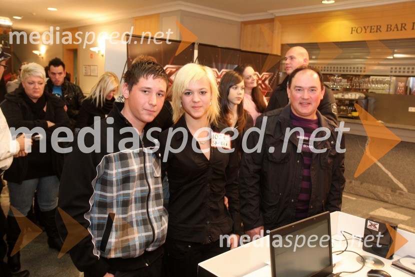 ..., Sanela, udeleženka avdicije in ...X Factor, predizbor v Mariboru