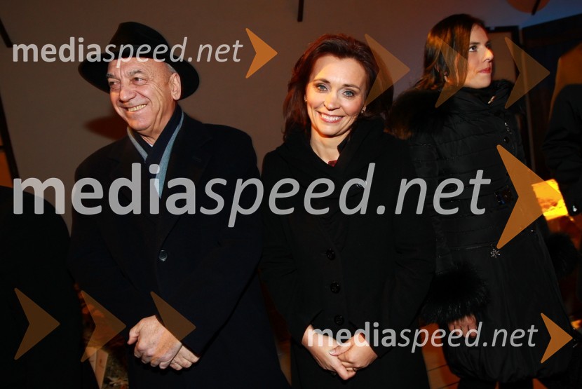 Janez Ujčič, podžupan MOM in Suzana Žilić Fišer, generalna direktorica zavoda MARIBOR 2012EPK Maribor 2012: Sprejem Franca Kanglerja