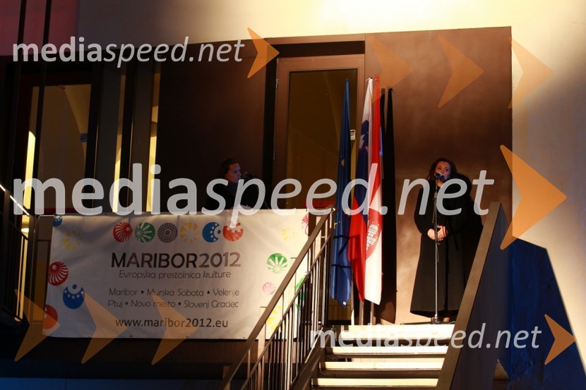 Suzana Žilić Fišer, generalna direktorica zavoda MARIBOR 2012EPK Maribor 2012: Sprejem Franca Kanglerja