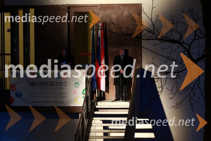 Franc Kangler, župan Mestne občine MariborEPK Maribor 2012: Sprejem Franca Kanglerja