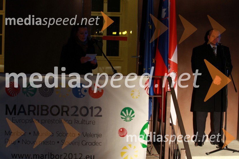 Franc Kangler, župan Mestne občine MariborEPK Maribor 2012: Sprejem Franca Kanglerja