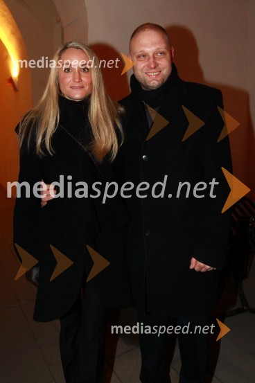 Maja Čepin Čander ter Mitja Čander, programski direktor javnega zavoda EPK Maribor 2012EPK Maribor 2012: Sprejem Franca Kanglerja