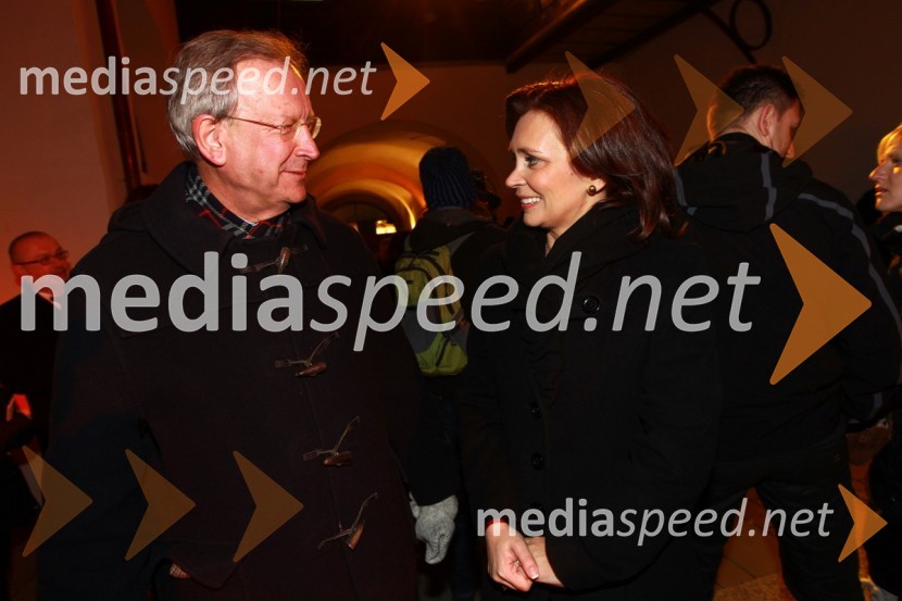 Dr. Erwin Kubesch, avstrijski veleposlanik v Sloveniji in 	Suzana Žilić Fišer, generalna direktorica zavoda MARIBOR 2012EPK Maribor 2012: Sprejem Franca Kanglerja