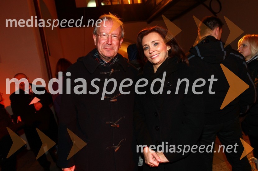 Dr. Erwin Kubesch, avstrijski veleposlanik v Sloveniji in 	Suzana Žilić Fišer, generalna direktorica zavoda MARIBOR 2012EPK Maribor 2012: Sprejem Franca Kanglerja