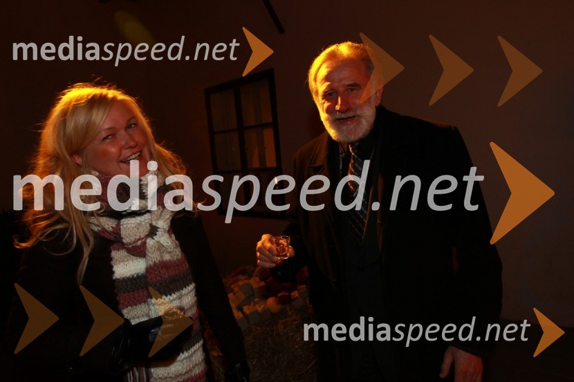 Matjaž Zanoškar, poslanec in njegova spremljevalkaEPK Maribor 2012: Sprejem Franca Kanglerja