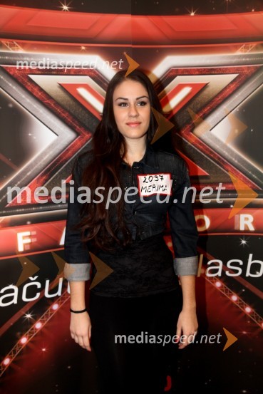 Merima Ibrišimovič, udeleženka avdicijeX Factor, predizbor v Portorožu