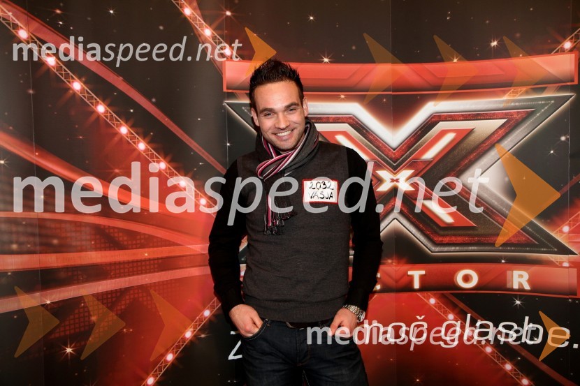 Vasja Simčič, udeleženec avdicijeX Factor, predizbor v Portorožu