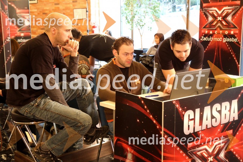 Člani ekipe X factorX Factor, predizbor v Portorožu