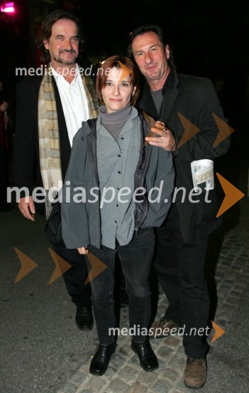 ... in Eduard Miler, režiser in Žanina Mirčevska, dramaturginjaBorštnikovo srečanje, otvoritev