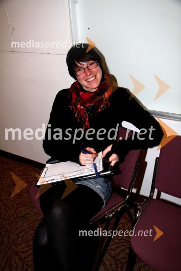 Tina Gros, organizatorkaX Factor, predizbor v Portorožu