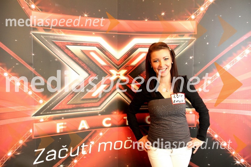 Evelin Rijavec, udeleženka avdicijeX Factor, predizbor v Portorožu